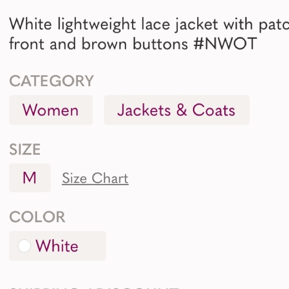 ZARA • White Lace Jacket - Picture 10 of 14